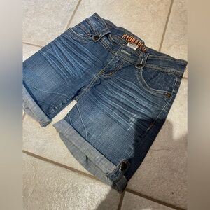 Hydraulic Jean Shorts